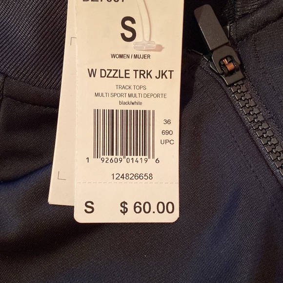 🆕 Adidas full zip track jacket size small - Picture 5 of 5